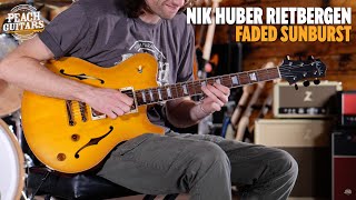 Video thumbnail for No Talking...Just Tones | Nik Huber Rietbergen Faded Sunburst w/Brazilian Rosewood Fingerboard by Peach Guitars
