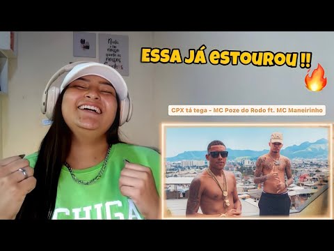 React - CPX Tá Tega || MC Poze do Rodo ft. MC Maneirinho (Prod. Neobeats)