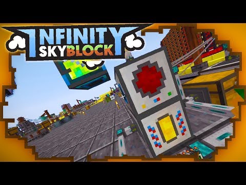 Der ewige Kampf mit der Jetplate... - Minecraft FTB Infinity Skyblock