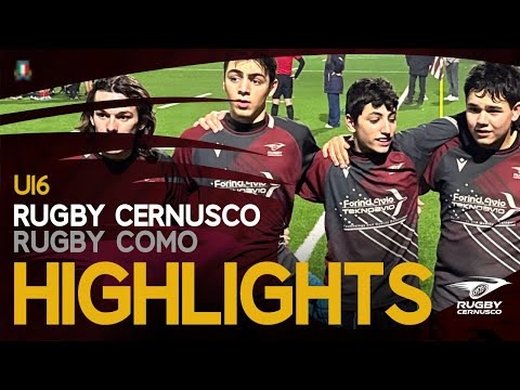 Rugby Cernusco v Rugby Como (U16) | 17.01.2026 | Highlights