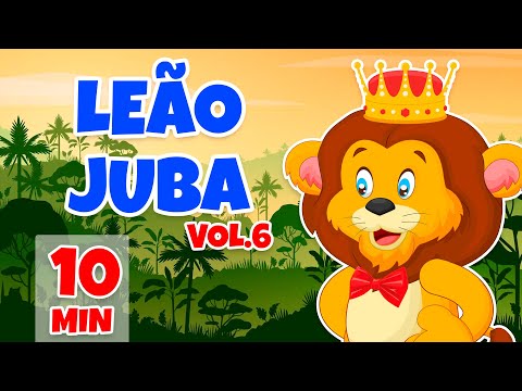 Leão Juba Vol. 6 - Giramille 10 min | Desenho Animado Musical