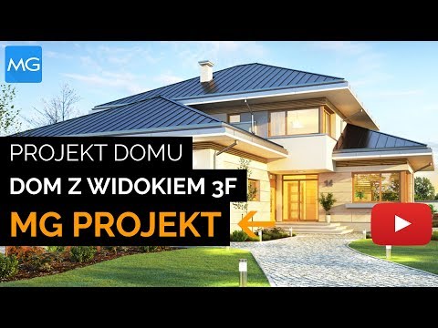 Projekt domu Dom z Widokiem 3 F MG Projekt - 195,05 m2