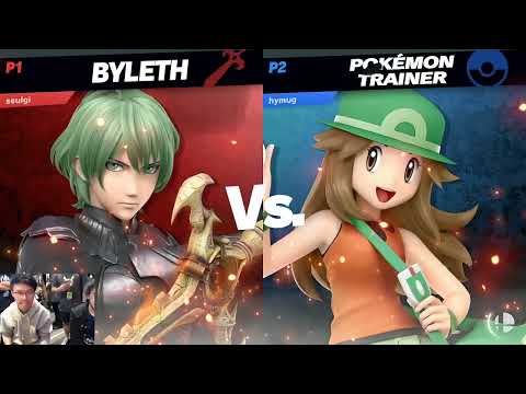 WaveDash 2023  Winners Round 2 - MKLeo (Byleth) Vs. hymug (P. Trainer) - SSBU Tournament