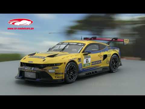 Ixo 1:18 Ford Mustang GT3 #65 4番目 24h Nürburgring 2025 HRT Ford