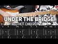 Red Hot Chili Peppers Under The Bridge Guitar Lesson With TAB