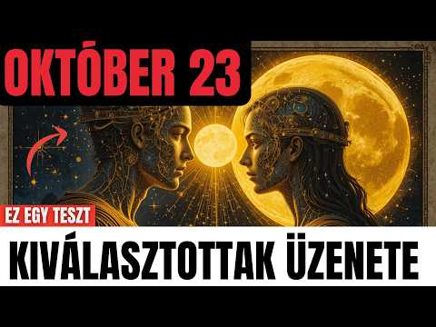Október 23 – ha most hallod ezt, az Univerzum téged szólít
