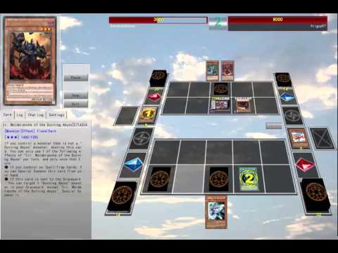 YGO - Masked Hero Deck vs Burning Abyss. #Replay1