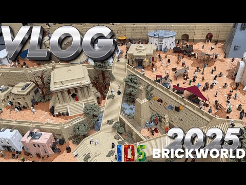IDS BRICKWORLD 2025 - Die LEGO Ausstellung in Velen: von Star Wars über Piraten zu Space MOCs - VLOG