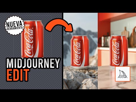 Cómo editar tus propias imágenes con Midjourney | Nueva herramienta: EDIT 💥 | Tutorial Español