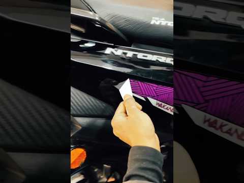 I Wrapped My Modified TVS Ntorq 125 Black Panther