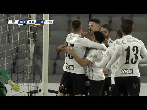 Rezumat, Liga 2: U Cluj - Ripensia 1-0. Gabriel Tamaș duce "șepcile roșii" pe loc de play-off