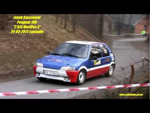 Jakub Siarzewski - Peugeot 106 - "2 SJS MaxiOes 3" 24-03-2012 Łapanów