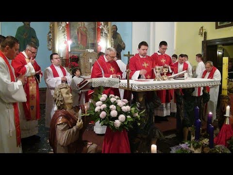 Sveta Barbara - Misa u Sladojevcima, 4.12.2019. video