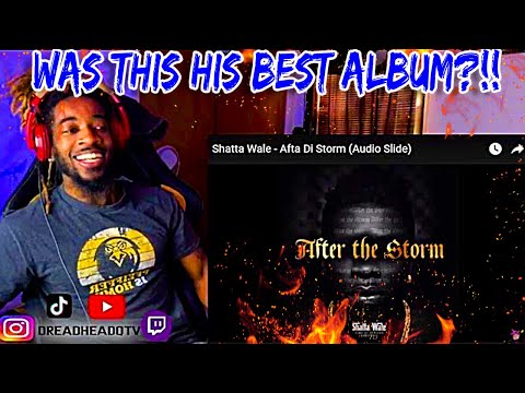 AMERICAN DREADHEAD Q REACT TO Shatta Wale - Afta Di Storm (Audio Slide) | MUST WATCH