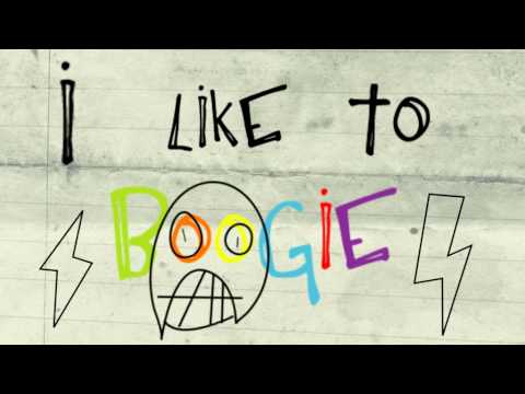 The Mighty Boosh Pancake Crimp Typography.