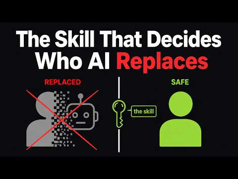 Why AI Agents Won't Replace You (If You Have This Skill)