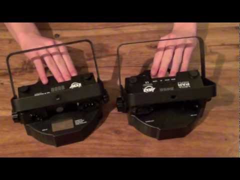 Tri LED VS RGB LED - ADJ Mega Par Profile VS Mega Tri Par Profile