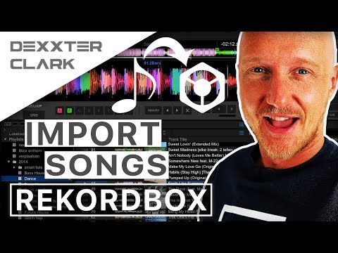 How to import music to rekordbox // importing files, tracks and songs
