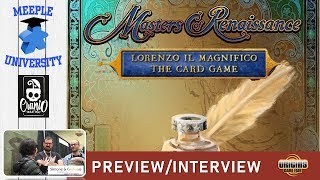 Meeple University - Masters of Renaissance: Lorenzo il Magnifico – The Card Game video thumbnail