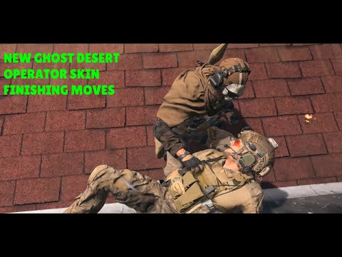 *NEW* GHOST DESERT OPERATOR SKIN FINISHING MOVES