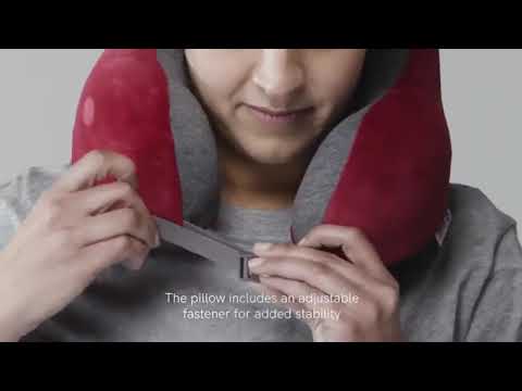 Gambar Travel Sentry Perfect Rest Bantal Leher - Merah