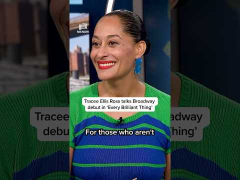 Tracee Ellis Ross talks Broadway debut in ‘Every Brilliant Thing’