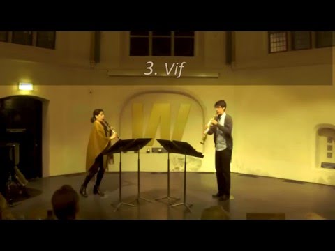 Claxo Duet - Sonata for two clarinets by Francis Poulenc