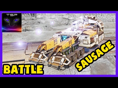 Crossout #609 ► BATTLE SAUSAGE #5 - Weirdest 3x Helios' + Nova Cabin Tank Build Ever!