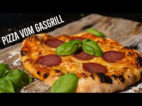 Die perfekte Pizza vom Gasgrill - Pizza Rezept für den Gasgrill