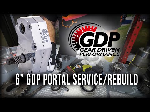 How to service/rebuild/maintenance 6" GDP Portals | SuperATV