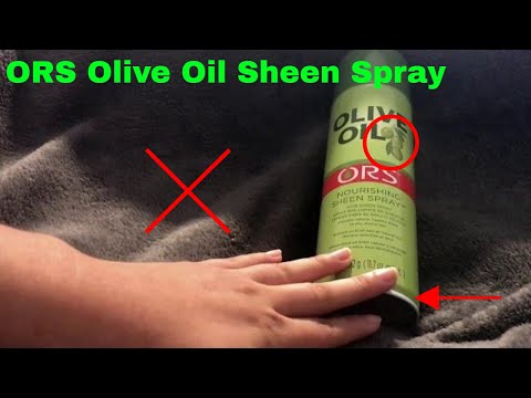 ✅ How To Use ORS Olive Oil Sheen Spray Review