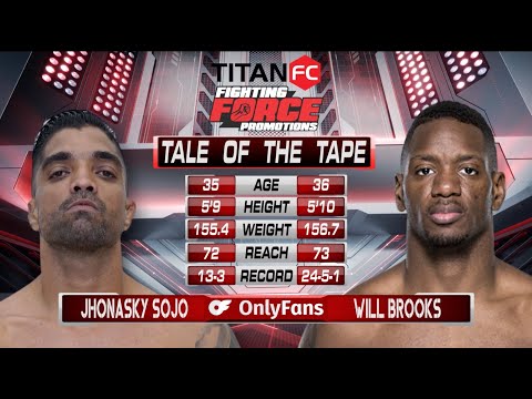 Fighting Force 11 x Titan FC 81: Jhonasky "La Maquina" Sojo vs "Ill" Will Brooks