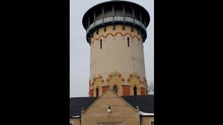 preview picture of video 'The Riverside IL.  Water Tower  (1871)'
