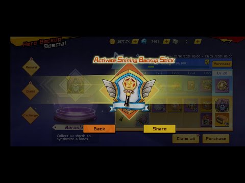 New Hero backup with LSSR Boros