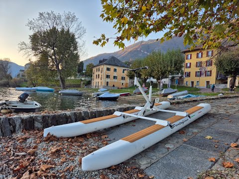 Una gita sul Lago Maggiore con la WaterBike Portofino.