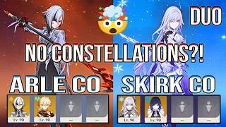 🔥 Arlecchino & Skirk NO CONSTELLATIONS?! 😳 Duo Destroy Spiral Abyss 12 | Genshin Impact