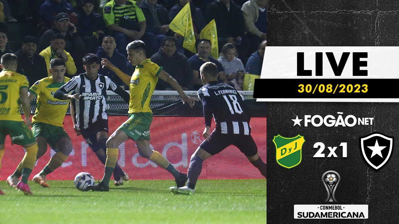 LIVE | Pós-jogo e repercussão de Defensa y Justicia 2 x 1 Botafogo pela Copa Sul-Americana