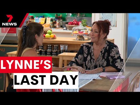 Lynne McGranger films final scene for Home and Away after 33 years | 7NEWS