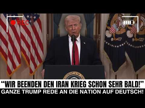 Video Thumbnail: Trump rechtfertigt Iran-Krieg - Ganze Rede auf Deutsch inkl. Analyse!