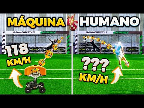 SERÁ QUE CONSEGUIMOS CHUTAR A 118km/h? *MESMA FORÇA DO HAALAND*