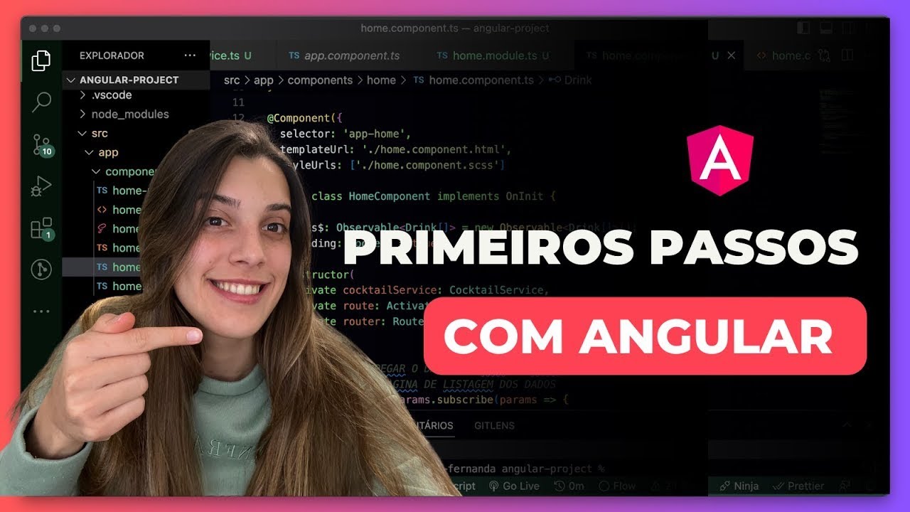 APRENDA ANGULAR DO ZERO - primeiro passos