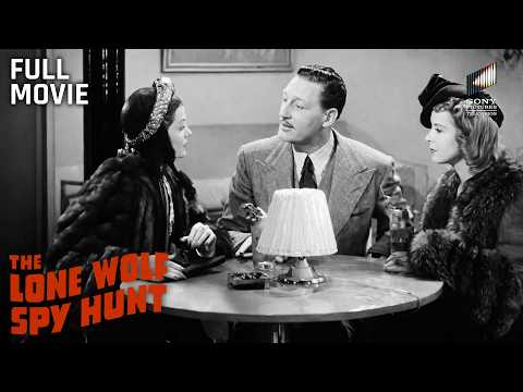 The Lone Wolf Spy Hunt | Full Movie | Starring Warren William, Ida Lupino & Rita Hayworth