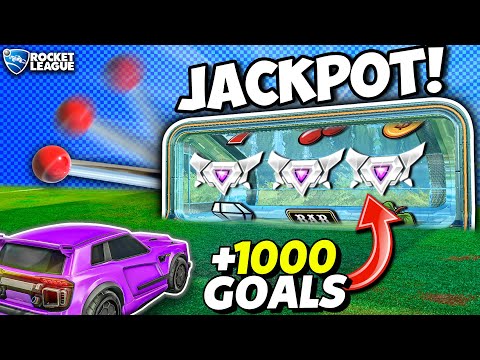 Rocket League, but the goal is a SLOT MACHINE
