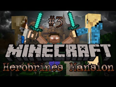 ★ FodoloFilms ★ - Minecraft: Herobrines Mansion - Part 3 - Spider/Witch Boss Fight