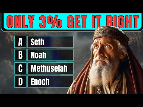 25 BIBLE QUESTIONS TO TEST YOUR BIBLE KNOWLEDGE FROM THE BOOK OF GENESIS #1 | The Bible Quiz