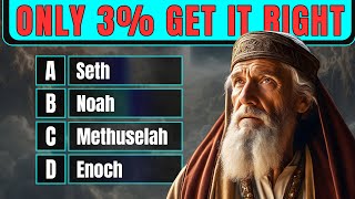 25 BIBLE QUESTIONS TO TEST YOUR BIBLE KNOWLEDGE FROM THE BOOK OF GENESIS #1 | The Bible Quiz