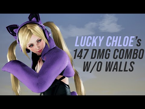 Lucky Chloe's 147 Damage Combo Without Walls