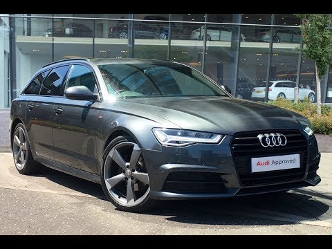 EF15KMK AUDI A6 AVANT TDI ULTRA S LINE BLACK EDITION GREY 2015, West London Audi