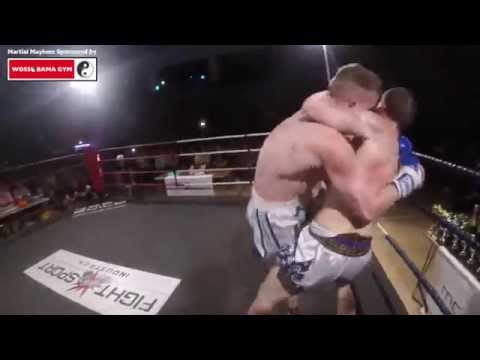 #02 - Steven Milby v Ryan Harley (Ref Cam) - Martial Mayhem 2014