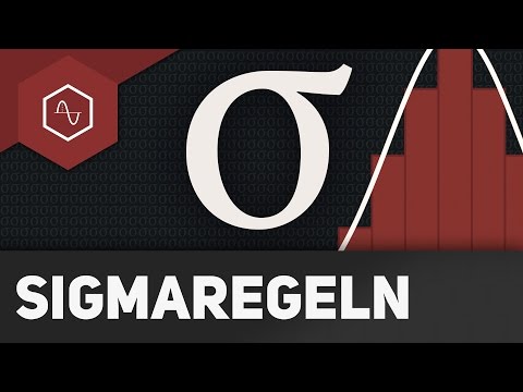 Sigmaregeln - Wahrscheinlichkeiten in der Normalverteilung